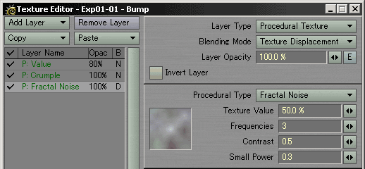 bumpmap fractalnoise