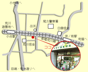 �I�_�C�����a�@�t�ߒn�}